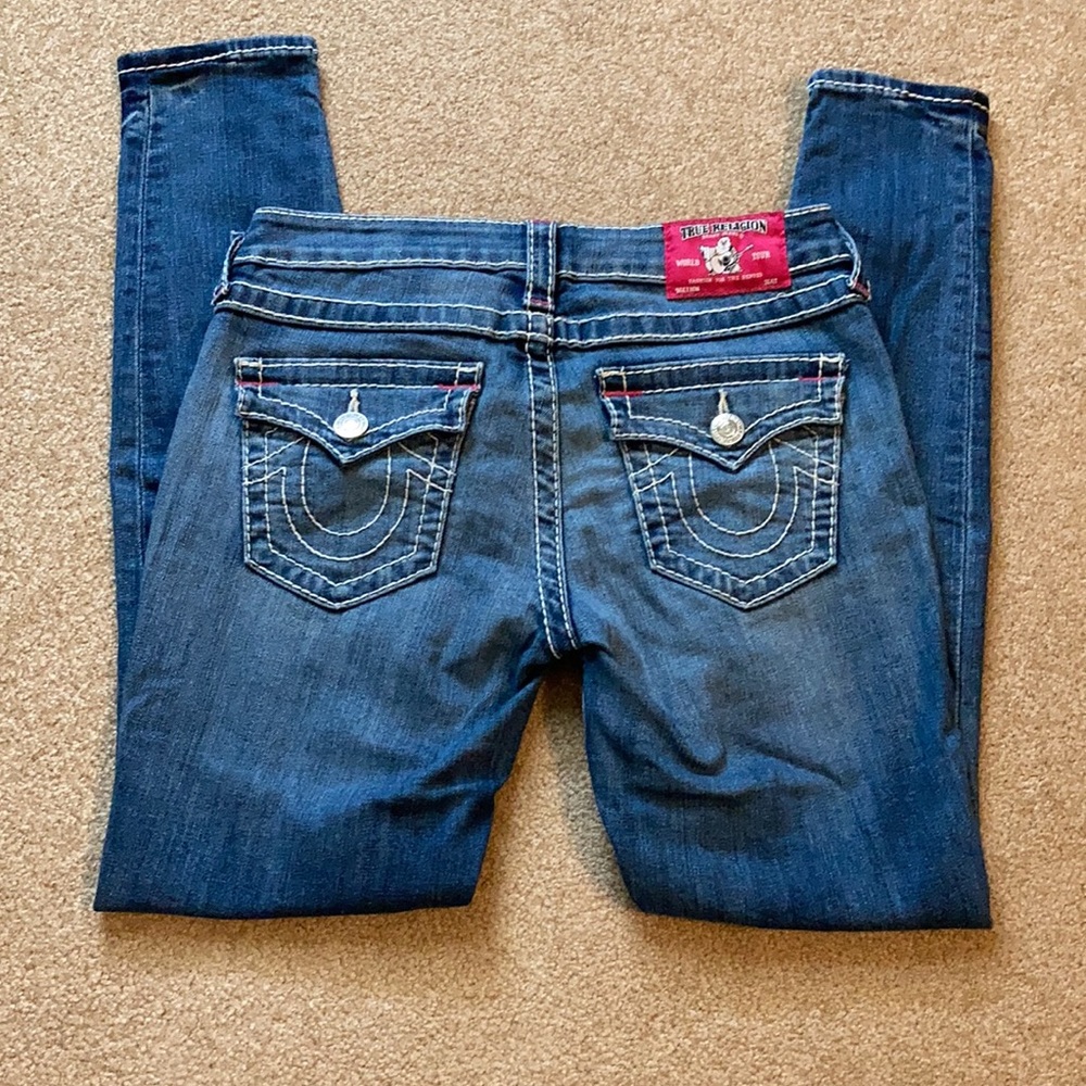True religion legging stretch jeans